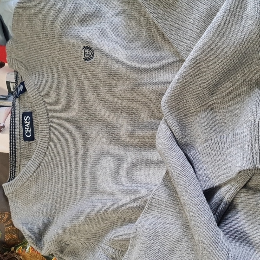 Chaps sweater, mens